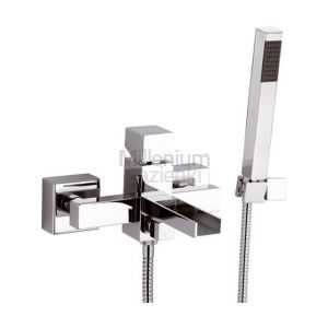 DANIEL RUBINETTERIE Cube Waterfall Cw610 Bateria wannowa