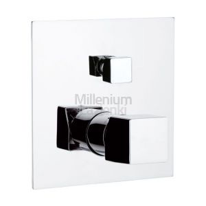 DANIEL RUBINETTERIE Cube Waterfall Cu612 Bateria prysznicowa