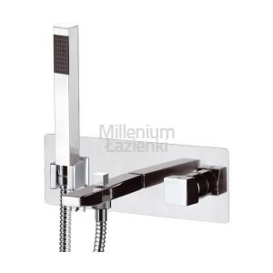 DANIEL RUBINETTERIE Cube Waterfall Cu652 Bateria wannowa