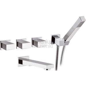 DANIEL RUBINETTERIE Twin W4440 Bateria wannowa