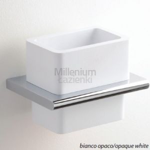 SANTANGELO DESIGN Matassa MA02A Pojemnik ścienny biały