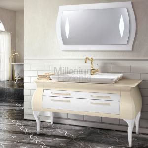 MIA ITALIA Diva 03 Luksusowa konsola z ceramiczną umywalką