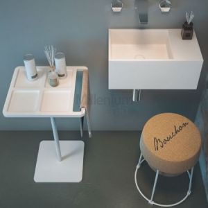 DIMASI BATHROOM Caddy Stojak łazienkowy z wieszakiem ręcznikowym