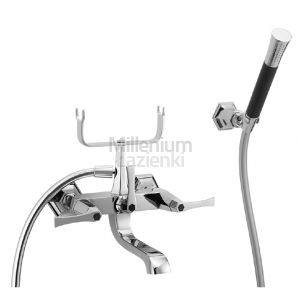 CISAL Cherie CF000120 Bateria wannowa natynkowa z prysznicem