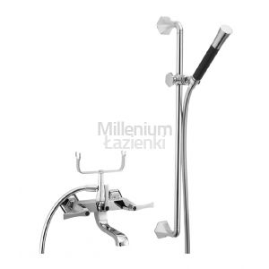 CISAL Cherie CF000060 Bateria wannowa z drążkiem prysznicowym