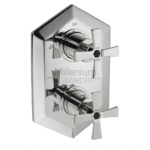 CISAL Cherie CX019100 Bateria prysznicowa termostatyczna 2 wyjścia