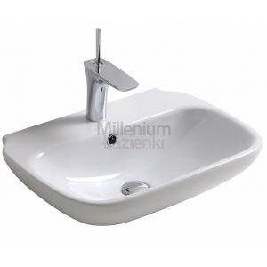 OLYMPIA CERAMICA Clear CLE4355101 Umywalka blatowa lub wisząca 55 cm