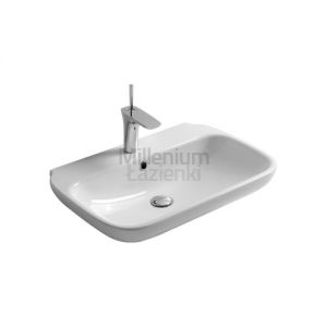 OLYMPIA CERAMICA Clear CLE4365101 Umywalka blatowa lub wisząca 65 cm