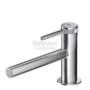 MGS ER235 Bateria umywalkowa stal nierdzewna niska