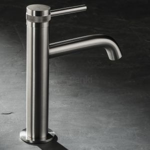 MGS ER289 Bateria umywalkowa stal nierdzewna