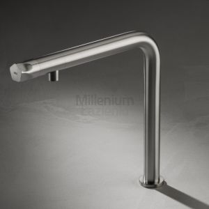 MGS PE238 Bateria umywalkowa stal nierdzewna