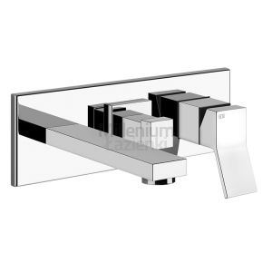 GESSI Rettangolo K 53136_44639 Bateria wannowa podtynkowa