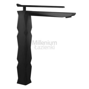 MAIER Ikon 74102 Nietypowa bateria umywalkowa czarny matowy