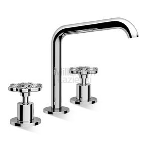 GABOLI FRATELLI Bloom 831 Bateria umywalkowa stojąca 3 otworowa