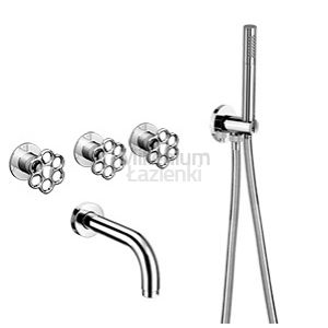 GABOLI FRATELLI Bloom 842 Bateria wannowa podtynkowa 5 otworowa
