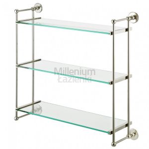 GENTRY HOME Queen 10295 Półki na akcesoria szkło