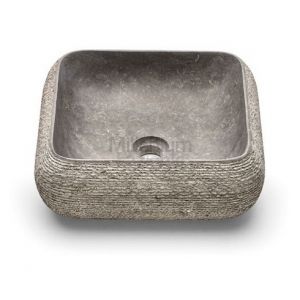 THE BATHCO Domed 00611 Umywalka z kamienia blatowa loftowa