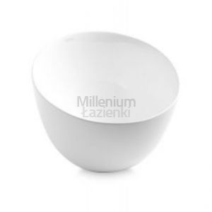 THE BATHCO Kilimanjaro 4172 Umywalka blatowa wysoka biała matowa