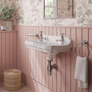 BURLINGTON Edwardian B8 Umywalka retro wisząca stylowa 51x30